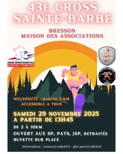 Lire la suite à propos de l’article PARTICIPEZ AU 43ᵉ CROSS SAINTE-BARBE !